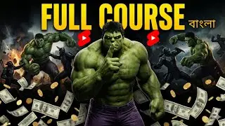 Ai দিয়ে Hulk এর ফানি ভিডিওর ফুল কোর্স।Ai দিয়ে Hulk  এর ভিডিও তৈরী করুন। How to make  ai Hulk vedio 