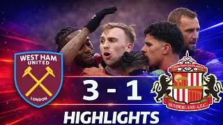 West Ham United vs Sunderland | All Goals & Highlights (UEFA Champions League - 2026)