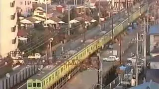 [VHS-Cｱｰｶｲﾌﾞｽ] 相模鉄道 大和ー相模大塚駅間今昔 地下化工事現場を減速走行する相鉄車両