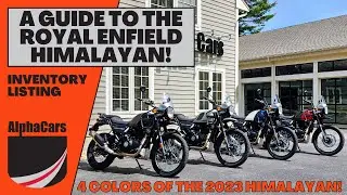 Check Out 4 Colors of the 2023 Royal Enfield Himalayan! | A Detailed Review