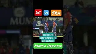 DC vs SRH Match Preview | Virat Kohli | MS Dhoni | Live IPL| #shortvideo #shorts #viral #ipl