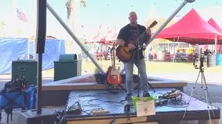 First Time Playing through a Portable Column PA System (Electro-Voice Evolve)