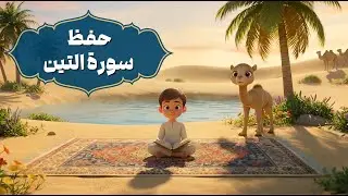 سورة التين للأطفال | Surah At-Tin for Kids | Easy Memorization