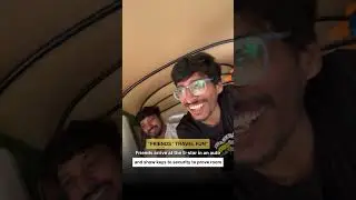 While entering a 5 star hotel by auto, the security stopped me