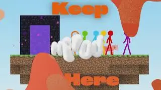 Nickelodeon - 2023 Rebrand - Animation Vs. Minecraft Bumper 1 [FANMADE]