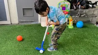 Young Girl learning golfing coach by JB Swibgs Golf 🇵🇰