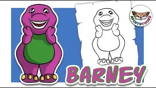 How to Draw Barney | Barney and Friends