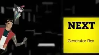 Cartoon Network - Generator Rex Next/Later Animation (RARE)