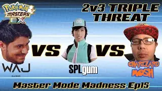 Master Mode Madness Triple Threat Ep15 | POKEMON MASTERS EX