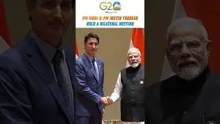 G20 Summit Delhi: PM Modi convenes a bilateral meeting with PM of Canada, Justin Trudeau