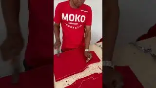 PROSES MEMBUAT TANDA UNTUK KANTONG BAJU WEARPACK | MOKO KONVEKSI GARMENT SEMARANG