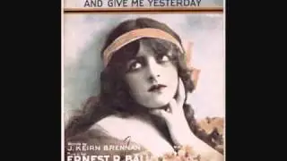 Harry Macdonough and the Orpheus Quartet - Turn Back the Universe and Give Me Yesterday (1916)