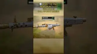 💀 MG42 ЕДИНСТВЕННОЕ ОРУЖИЕ СО СКОРОСТЬЮ СТРЕЛКИ 127 В CALL OF DUTY MOBILE #codm #codmobile #mg42