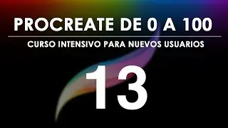 Curso intensivo de Procreate Lección 13: Pintando textura de metal oxidado