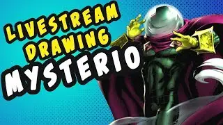 Drawing MYSTERIO - Spider-man Far From Home