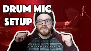 Simple MICROPHONE SETUP For Drum Recording