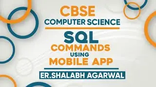 SQL Commands using Mobile App