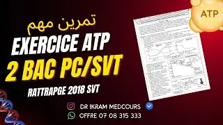 Correction exercice en ATP : Nationale Ratt 2018 SVT / Dysfonctionnement de la chaine respiratoire
