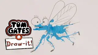 Draw It ✏️ Paint Splodge Doodle | The Brilliant World Of Tom Gates | Season One | Cartoons For Kids