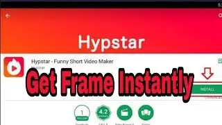 hypstar Full Tutorial | How To Get Frame Instantly | Hypstar Trick Without Hack