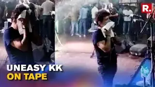 WATCH: Video From KK's Last Concert Shows Him In Discomfort, Seen Wiping Face Pointing At AC