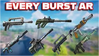 Ranking EVERY BURST ASSAULT RIFLE In FORTNITE HISTORY From WORST To BEST