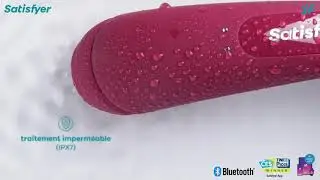 Stimulateur clitoridien &agrave; air puls&eacute; + APP Nouvelle g&eacute;n&eacute;ration SATISFYER