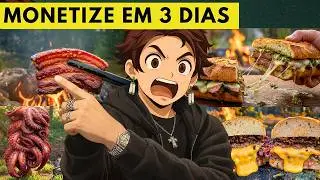 NICHO QUE MAIS PAGA! Copiei um Canal Dark de Culin&aacute;ria com VEO3 pra Monetizar com IA (MINA DE OURO)