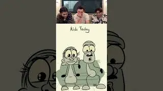 Kids Today Vs Then #animationreaction #ricoanimations #funnyanimation #cartoonreaction #usa #pov