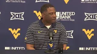 WATCH: RB coach Larry Porter gives his thoughts on Jahiem White, WVU running back room