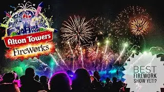EXPLOSIVE Night at Alton Towers Fireworks! (November 2021 Vlog)