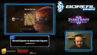 [SC2] Clan War : Boreal Esports vs Immortals Esports !