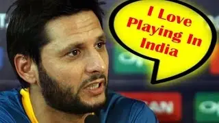 We Get More Love In India Than Pakistan, Says Shahid Afridi