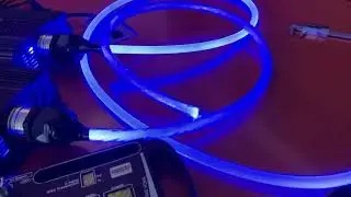 Stranded + Solid Core Fiber Optic Light Comparison