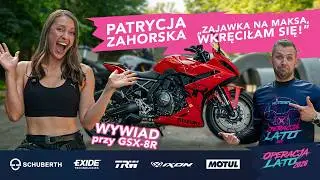 Interview with Patrycja Zahorska: New passion, girls on bikes and... Suzuki GSX-8R [Operation Sum...