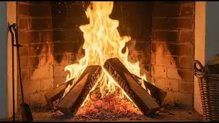 FEU DE CHEMINÉE 4K HIVER 2025🔥