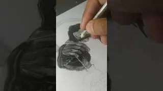 WAIT FOR THE END (jai bajrang balii🙏) support guys / shorts / youtubeaborts/ tanujkunwararts/drawing