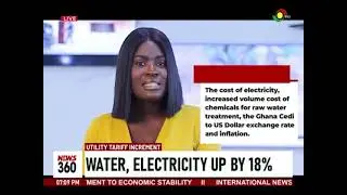 Utility tariff increase: Water, electricity up by 18%.