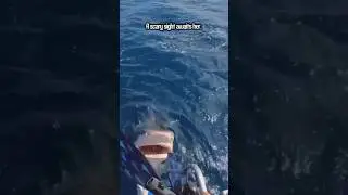 Diver's Close Call with a Shark! 🌊🦈 #shorts #closecalls