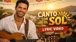 Canto Con el Sol - Viejitas Rom&aacute;nticas 80s  - Lyrics Video (Letra)