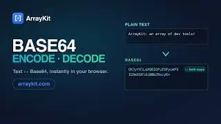 How to Encode & Decode Base64 (Fast, Private, In-Browser)