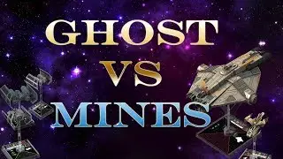 X-Wing Battle Report : The Ghost in a Minefield