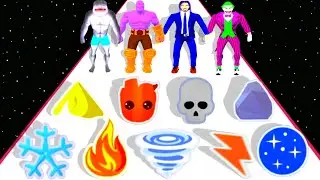 NOOB vs PRO vs HACKER DNA EVOLUTION MONSTER RUN 3D (Max Level) Gameplay
