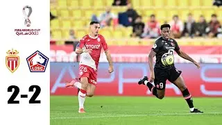 Monaco vs Lille 2-2 All Goals & Highlights 19/11/2021 HD
