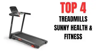 Top 4 Best Sunny Health & Fitness Treadmills for Home Workouts