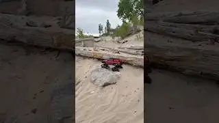 TRX4 at the beach #pointbetsie#puremichigan#offroad#northernmichigan