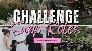 Swap-Roles Challenge: Back Office Team Takes Over a Wedding Event | First Vlog of the Year