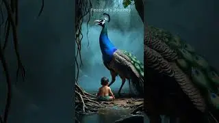 Brave Peacock Saves Baby from Wild Jackal! 🦚👶🔥 #HeroBird #IncredibleRescue