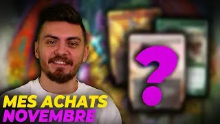 ON COMPLÈTE LES COLLECTIONS AVEC LES ACHATS MTG DE NOVEMBRE !