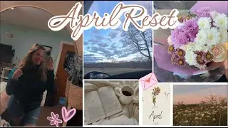 April reset with me!📖🦋|reading journal, goals, & more!|